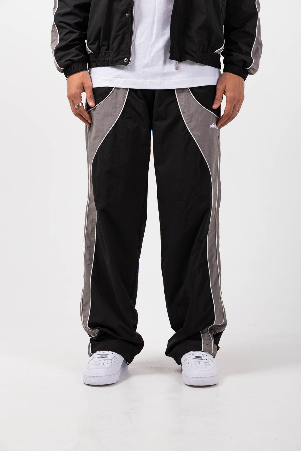 Placido Black Shell Pant