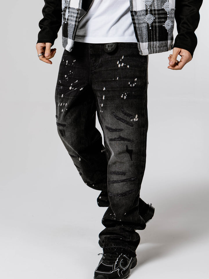 Atticus Black Flare Jean