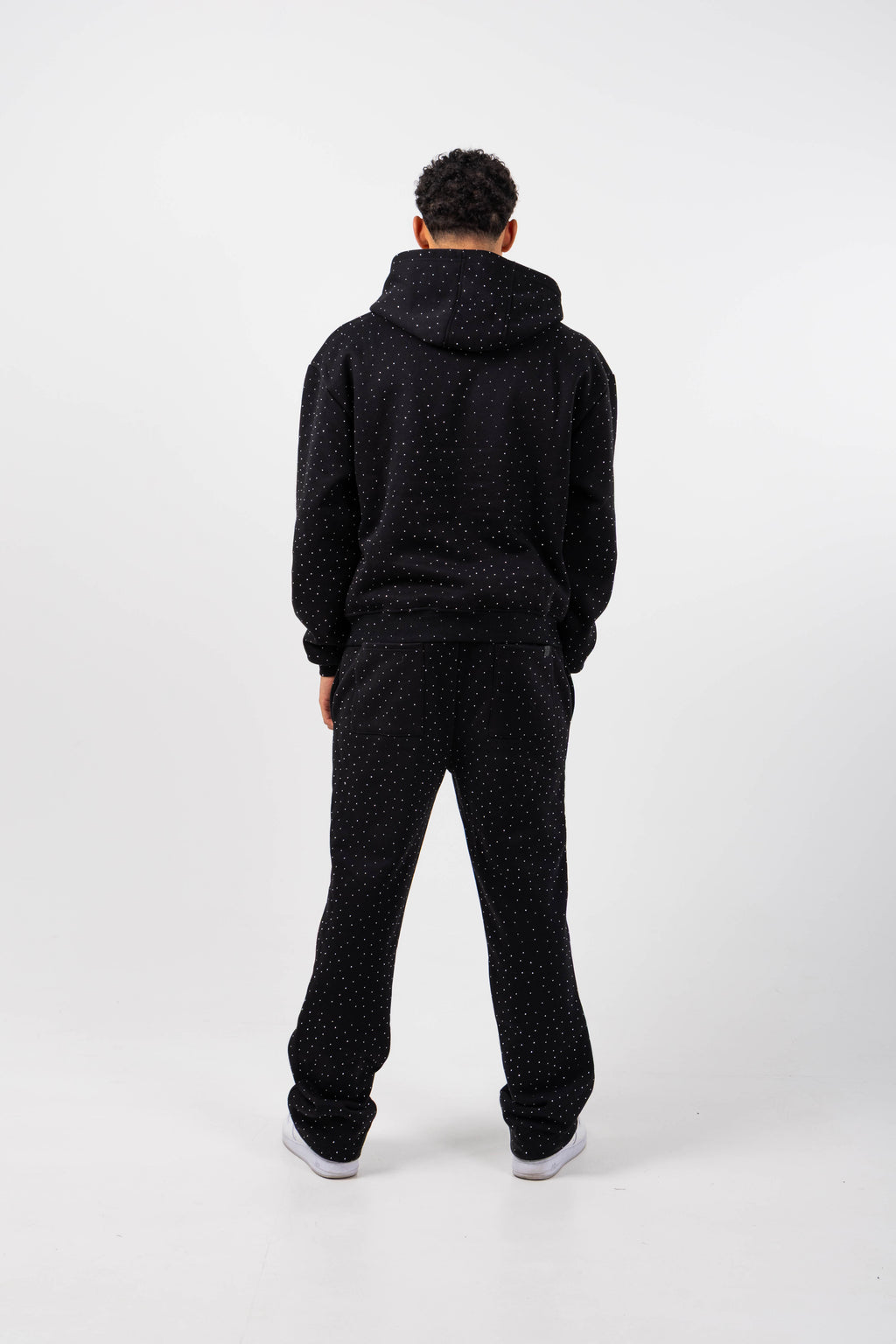 Massimo Embellished Black jogger