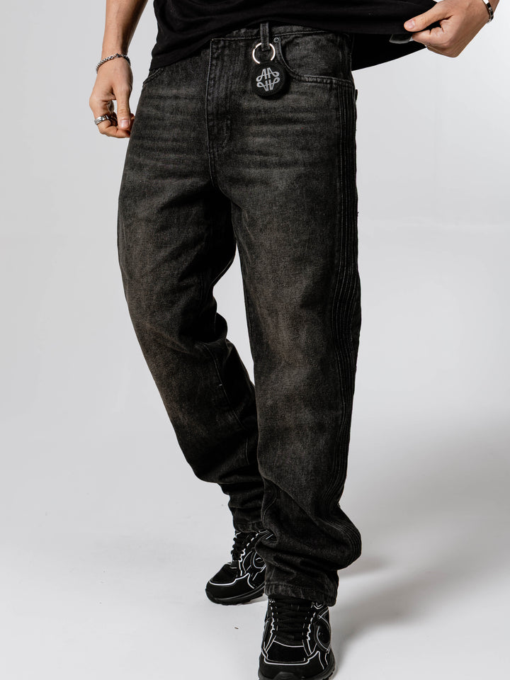Imperia Black Straight Fit Jean