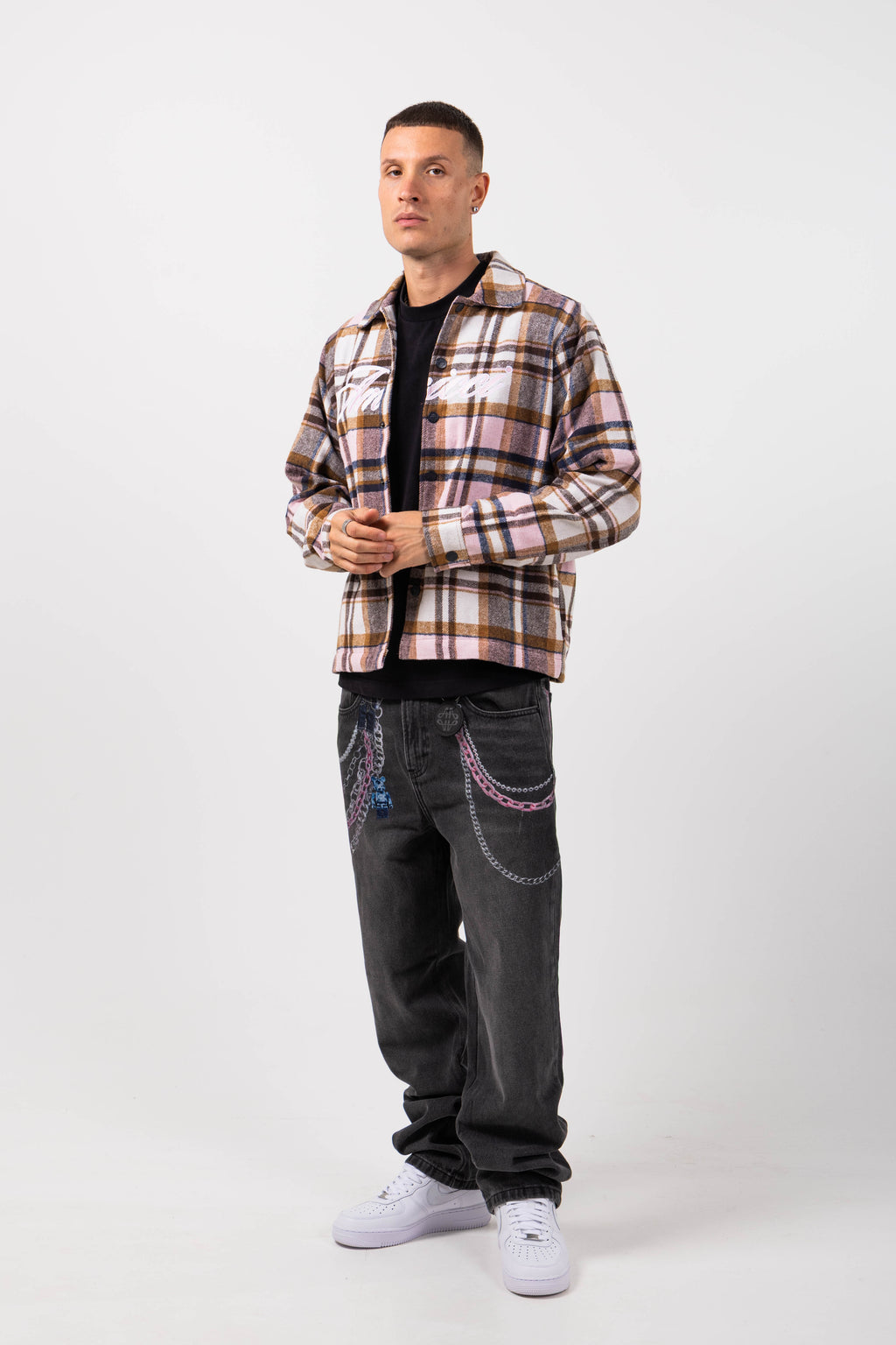 Nico Pink Flannel Shirt