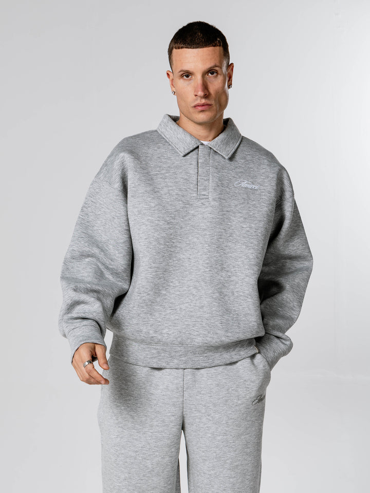 Atelier Scuba Grey Rugby Sweatshirt