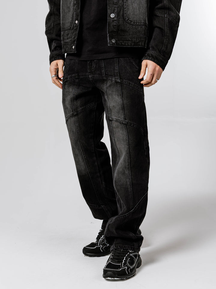 Larrea Black Straight Jean