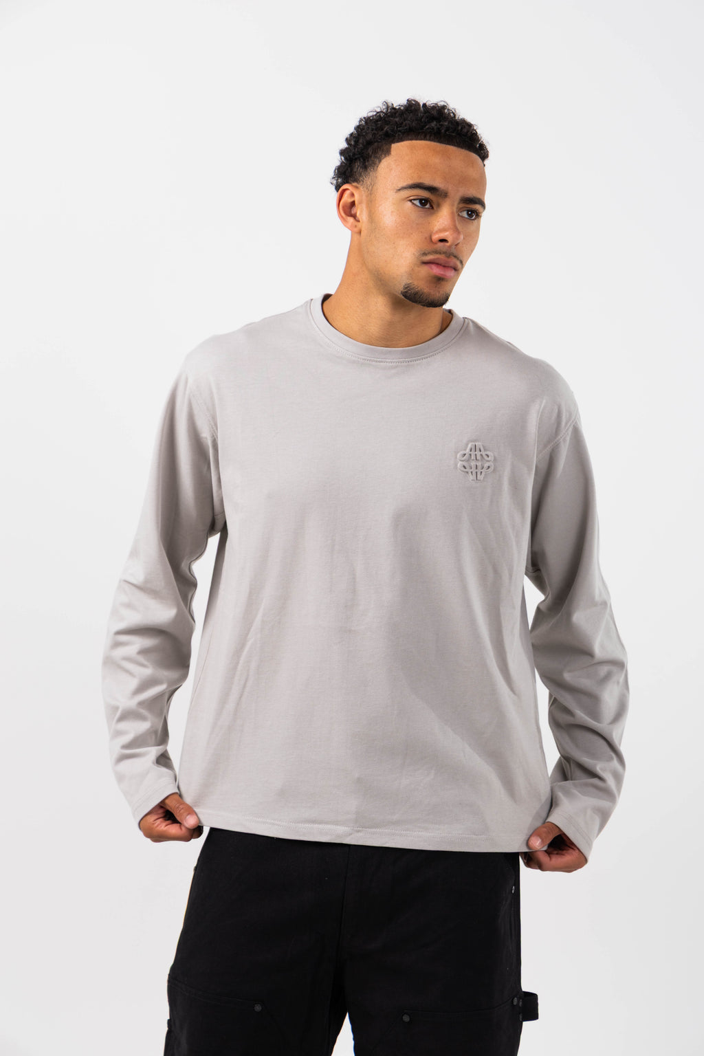 Doakes Longlseeve Grey T Shirt