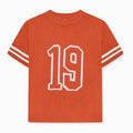 Nantes gestricktes Jersey Orange