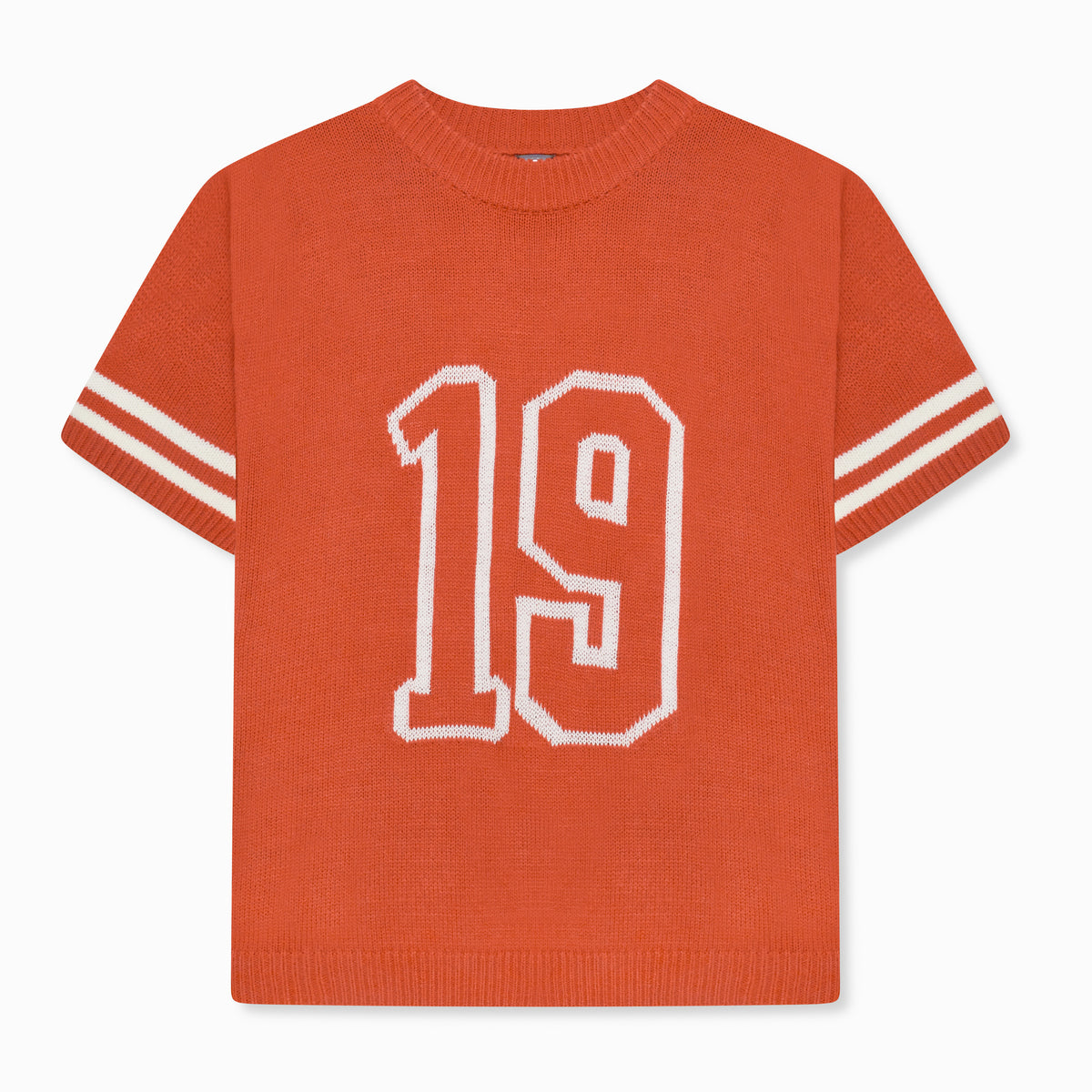 Nantes gestricktes Jersey Orange