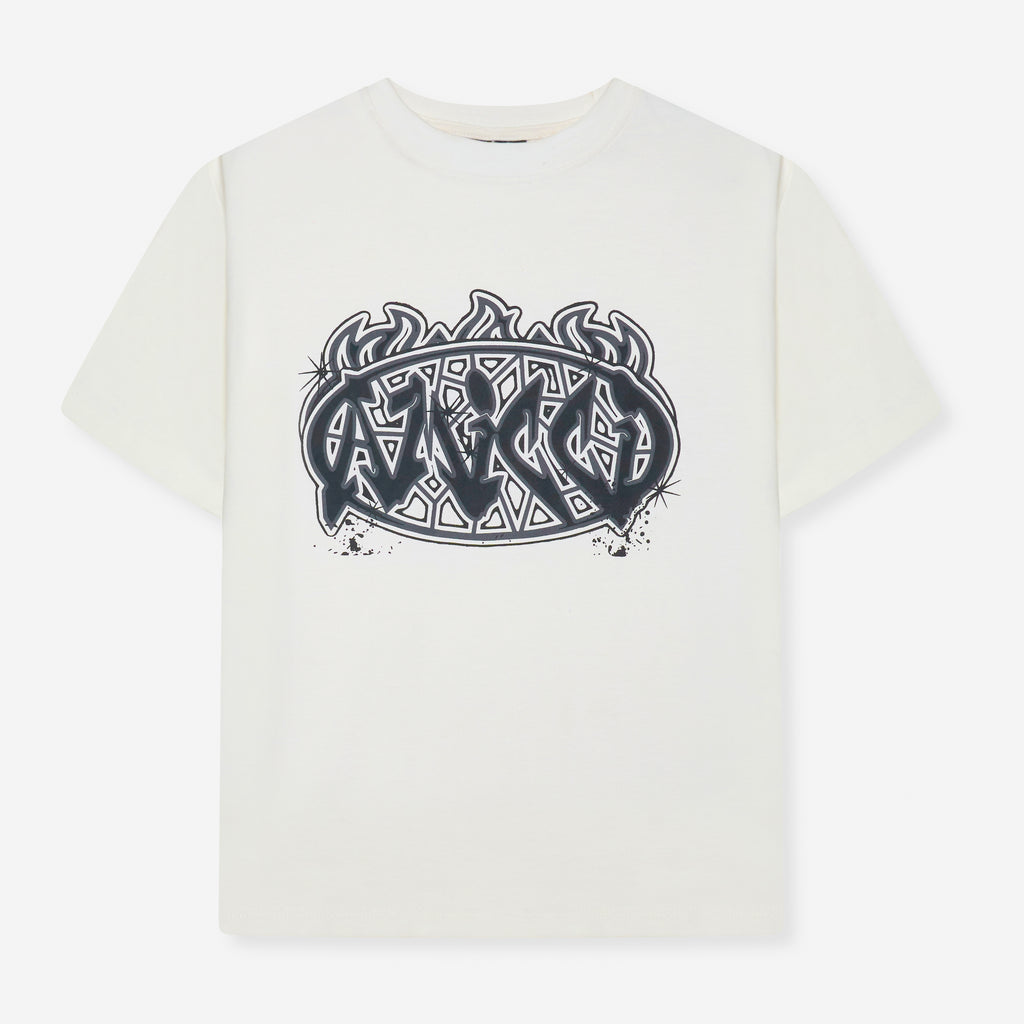 Camiseta gráfica Vallea blanca