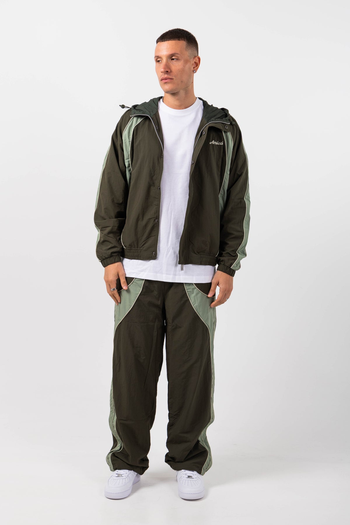 Placido Green Shell Pant