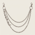 Layered Silver Point Necklace