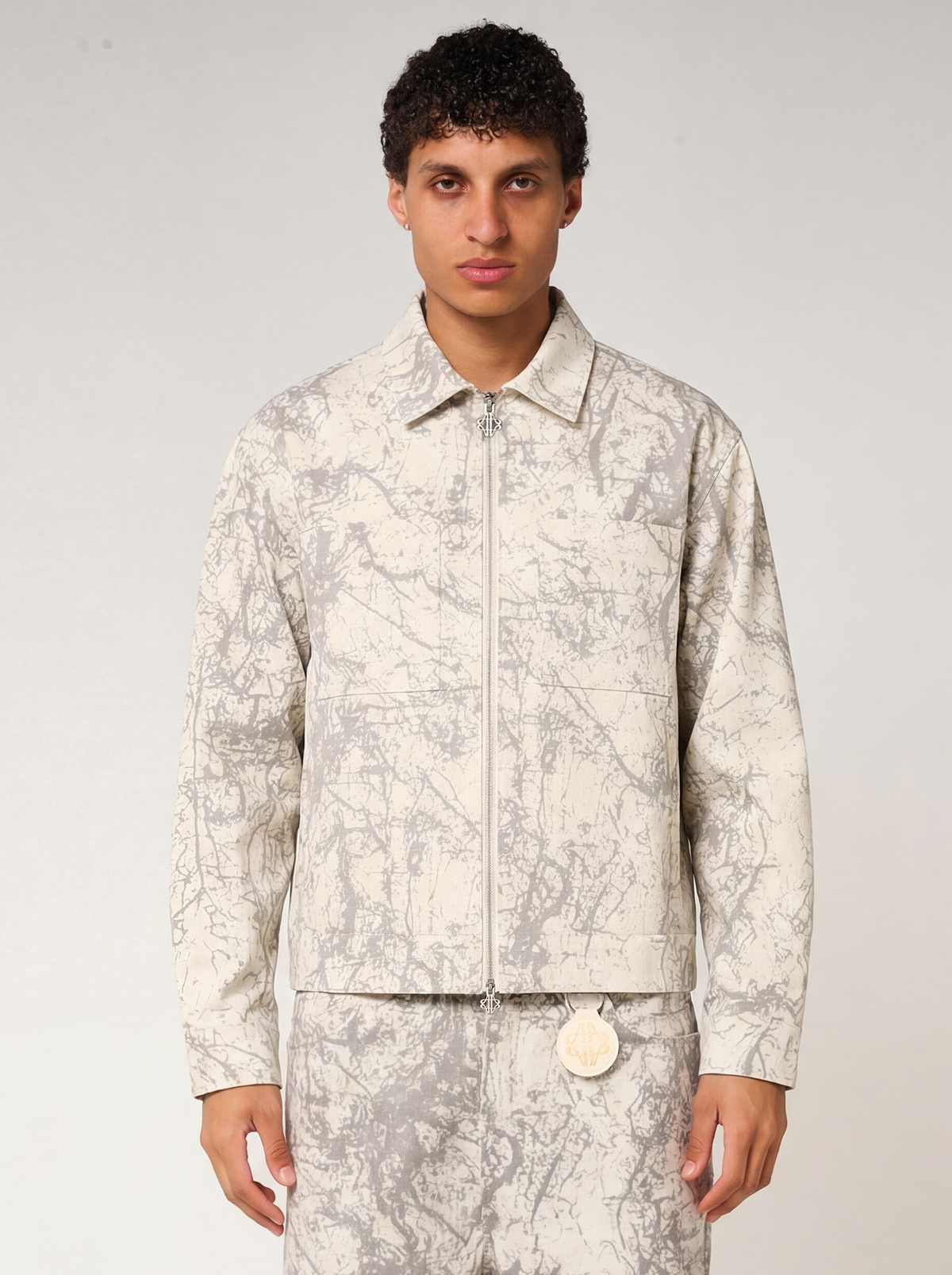 Orazio Camo Zip Jacket