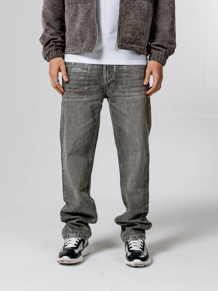 Fabrizio Wax Grey Denim