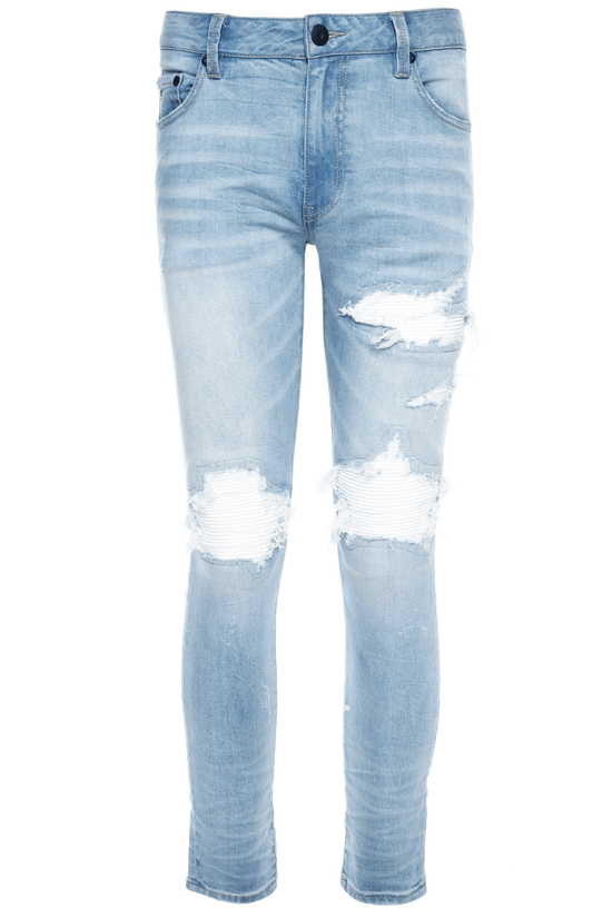 Amicci Bologna - Premium Ripped Distressed Denim Jeans